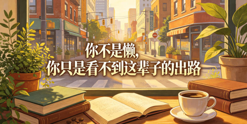 付费文章：你不是懒，你只是看不到这辈子的出路-灵感工坊云网创
