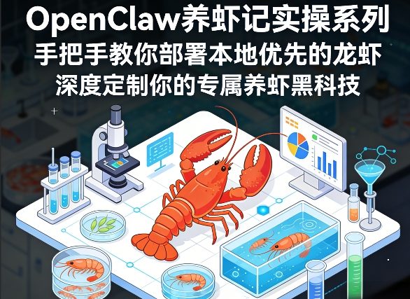 OpenClaw养虾记实操系列，手把手教你部署本地优先的龙虾，深度定制你的专属养虾黑科技(更新)-小目标云网创
