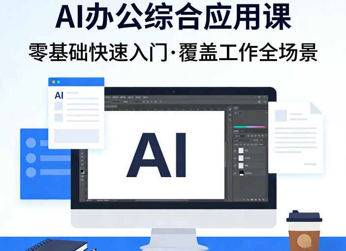 AI办公综合应用课,零基础快速入门,覆盖了工作中各种应用场景-夏姐拆项目