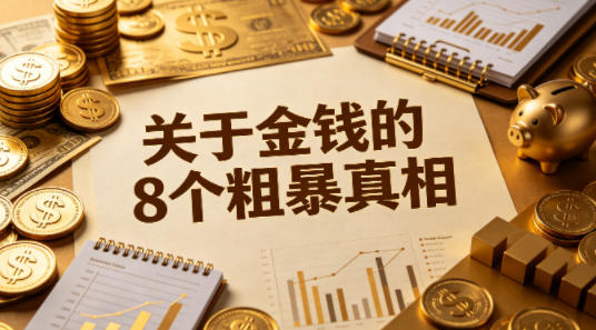 某公众号付费文章：关于金钱的8个粗暴真相-黑猫科技云网创