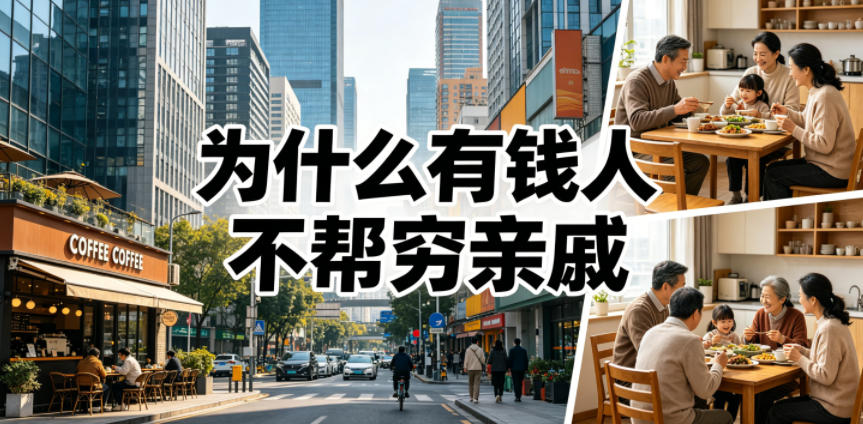 付费文章：为什么有钱人不帮穷亲戚？-小目标云网创