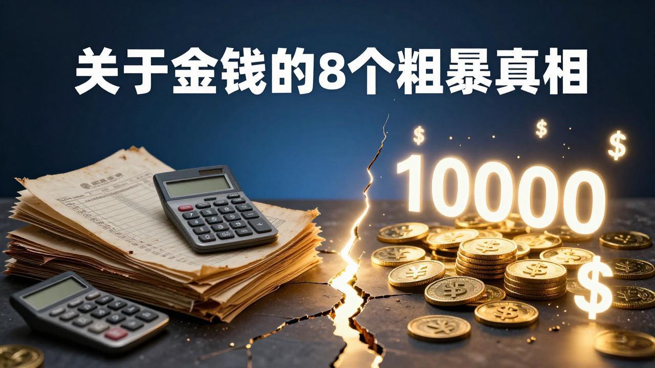付费文章：关于金钱的 8 个粗暴真相，彻底重塑你的赚钱思维与财富认知-创富云网创