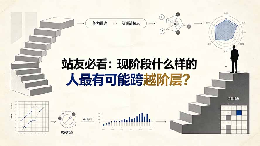 付费文章：站友必看：现阶段什么样的人最有可能跨越阶层?-小目标云网创