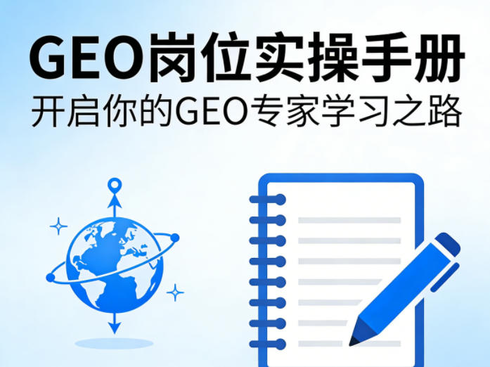 GEO岗位实操手册，开启你的GE0专家学习之路-小目标云网创