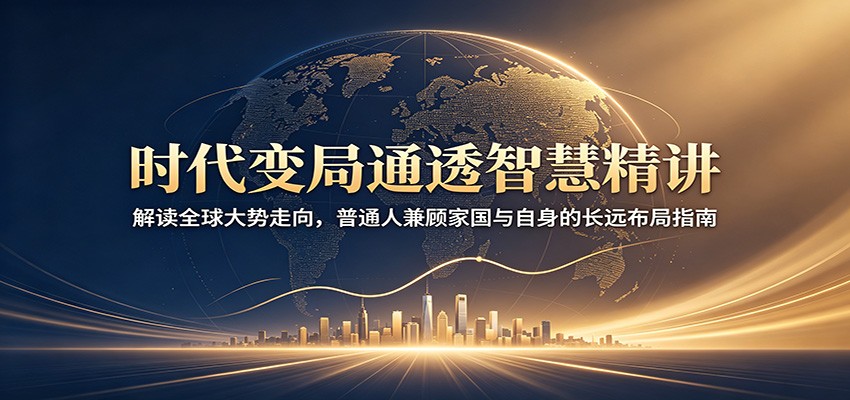 时代变局通透智慧精讲：解读全球大势走向，普通人兼顾家国与自身的长远布局指南-小目标云网创