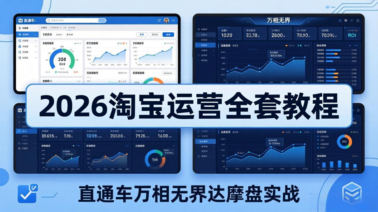 2026淘宝运营全套教程(更新5月3日-赚赚小目标云网创