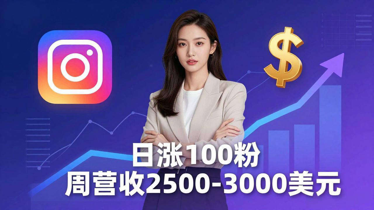 想做数字产品？Sheri亲授：日涨100粉、每周2500至3000美元的营收，Instagram躺着赚-创富资源库云网创