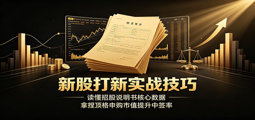 新股打新实战技巧：读懂招股说明书核心数据，拿捏顶格申购市值提升中签率-小目标云网创