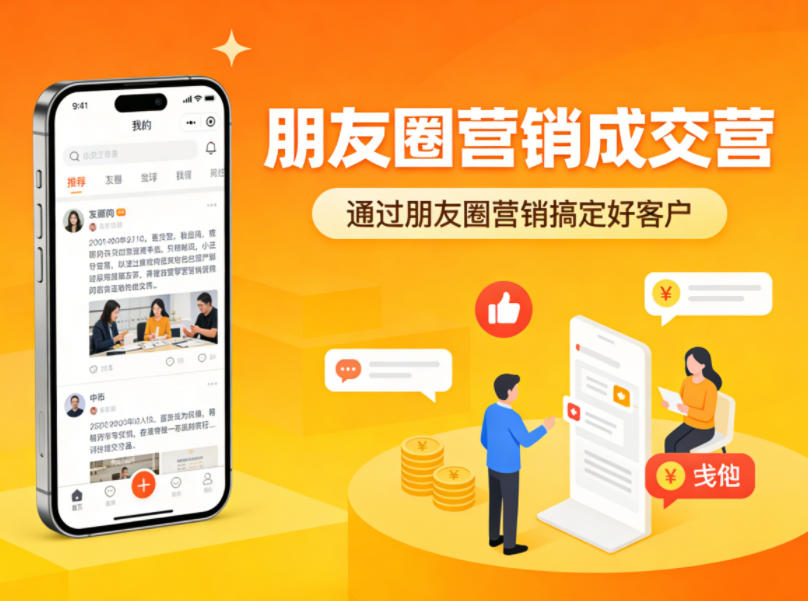 朋友圈营销成交营，通过朋友圈营销来搞定好客户-小目标云网创