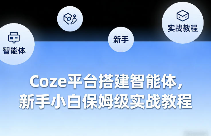 Coze平台搭建智能体，新手小白保姆级实战教程-小目标云网创