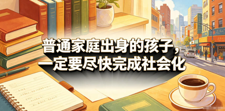 付费文章:普通家庭出身的孩子,一定要尽快完成社会化-opc资源站