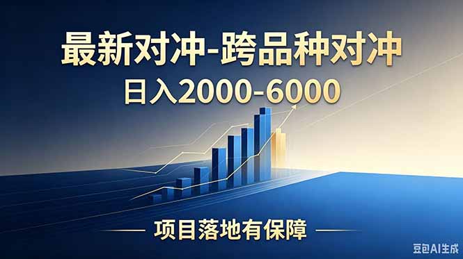 跨品种对冲震撼首发!日收益2000-6000+,项目绿色长久,安全稳健,合规靠谱,可批量放大-opc资源站