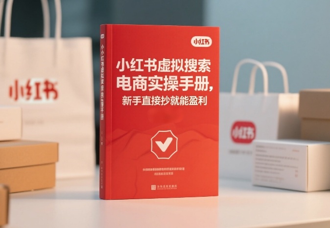 小红书⁠‬⁠‌‬⁠‬‍‍‌‬‌‍⁠‌⁠⁠‬‬‌‍虚拟搜索电商实操手册，新手直接抄就能盈利-小目标云网创