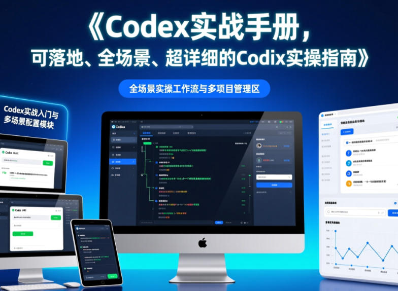 Codex实战手册，可落地、全场景、超详细的Codex实操指南-小目标云网创